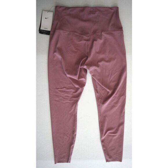 Nike Zenvy DQ6015-523 Women Sz M Purple Soft Support High-Rise 7/8 Leggings - Picture 2 of 14